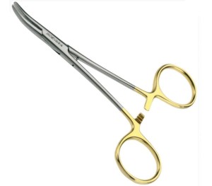 Szczypce Forceps 5,5" Curved Scierra 14 cm