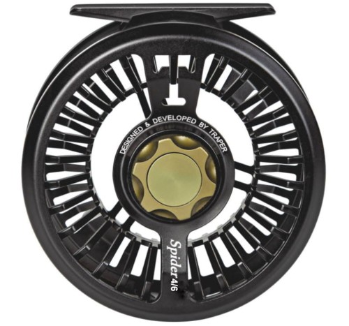 Traper Fly Kołowrotek muchowy Spider Olive #4-6.jpg