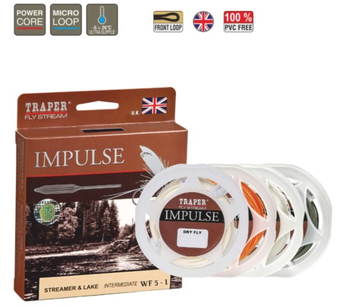 TRAPER SZNUR MUCHOWY IMPULSE WF 5 - I intermidium STREAMER LAKE.jpg